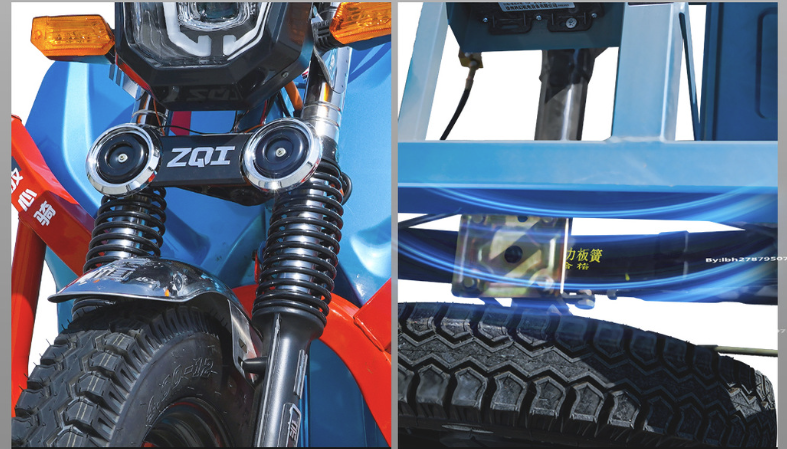 RooRig Electric 3-Wheel Cargo Trike | Heavy-Duty Farm Utility with Large Tray (Optional Hydraulic Tipper)